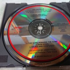 ❄　レッド・ツェッペリン / 永遠の詩　(狂熱のライヴ) LED ZEPPELIN / THE SONG REMAINS SAME の画像