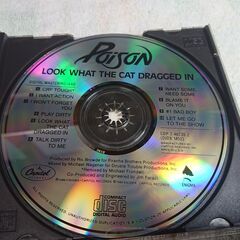 ❄　POISON/LOOK WHAT THE CAT DRAGGED IN 　ポイズン/ルック・ホワット・ザ・キャット・ドラッグド・イン　邦題 『ポイズン・ダメージ』の画像