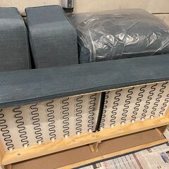 中古　KIVIK シーヴィク 2人掛けソファ　ファブリックの画像