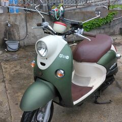⭐ヤマハビーノFI　SA37J　オリーブ　前後タイヤ新品交換済　...