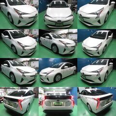 売約済み★H27年 トヨタ プリウスS 車検2年付きお渡しOK R8年5月まで付きます レーダークルーズコントロール衝突被害軽減ブレーキ 修復歴なしの画像