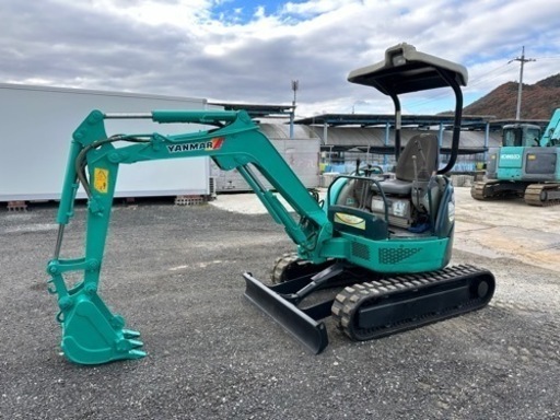 ヤンマーYANAMR 油圧ショベル VIO20-2. 倍速、1534時間。配管 , 2トンクラス