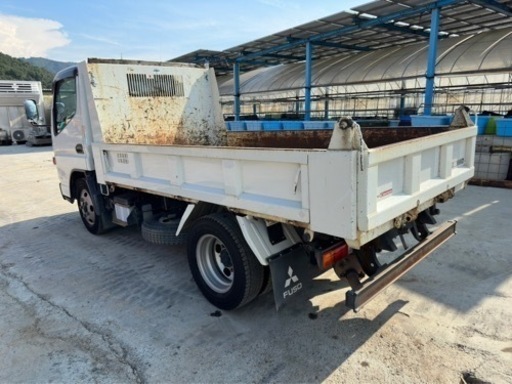 三菱ふそうキャンターダンプ MITSUBISHI FUSO CANTER. FBA60 平成27年(2015年). 3トン(3000K