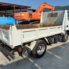 三菱ふそうキャンターダンプ MITSUBISHI FUSO CANTER. FBA60 平成27年(2015年). 3トン(3000KG)ダンプ.下取りも可能. の画像