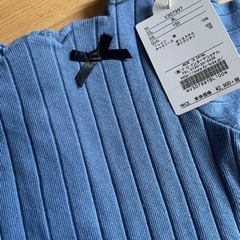 新品　タグ付き　100 アプレレクール　半袖 チュニック Tシャツ 重ね着 トップス キャミソールの画像