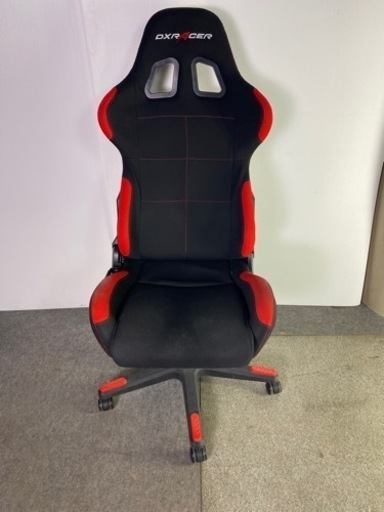 DXRACER ゲーミングチェア デラックスレーサー 事務用 オフィスチェア スタンダードモデル ファブリック リクライニング