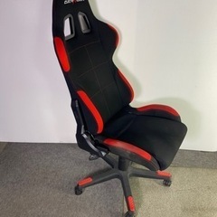 DXRACER ゲーミングチェア デラックスレーサー 事務用 オフィスチェア スタンダードモデル ファブリック リクライニング の画像