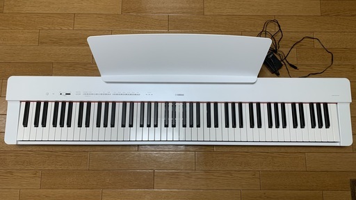 YAMAHA電子ピアノP-225WH Pシリーズ 88鍵