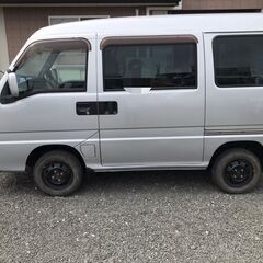ご購入ありがとうございました。【車検代込☆支払総額23万5000円】平成21年　スバル　サンバーディアスバン　4WD　シルバー　5F　EBD-TV2　走行距離121,000㎞の画像