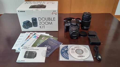 ※最終値下げ　Canon  EOS Kiss X7  DOUBLE ZOOM KIT