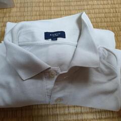 半袖　白　ポロシャツ