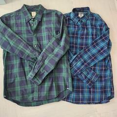 メンズシャツ2枚セット