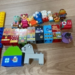 アンパンマン　ブロックの画像