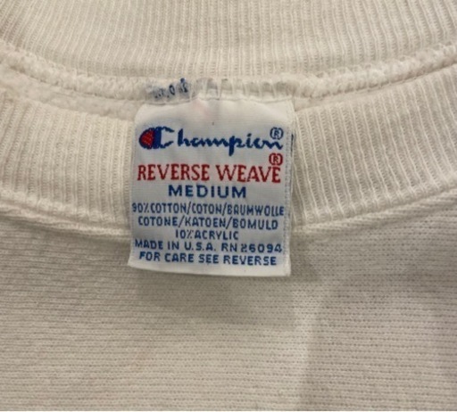 希少！90's　Champion REVERSE WEAVE チャンピオン スウェット