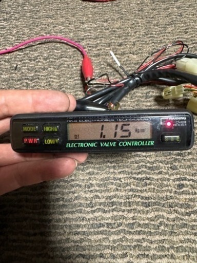HKS EVC ブーストコントローラー 通電、ソレノイドバルブ音 確認済み