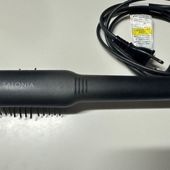 SALONIA(サロニア) ストレートヒートブラシストレートアイロン家電 美容家電 ヘアケアの画像