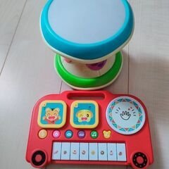 しまじろうのピアノと太鼓のセット