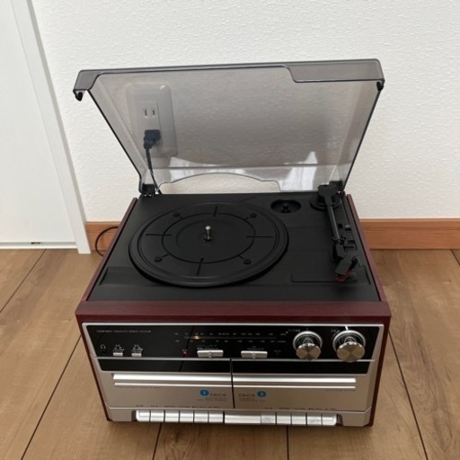 お取引頂きました\nレコードプレーヤースピーカー内蔵