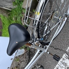 自転車 シティサイクル　ママチャリの画像