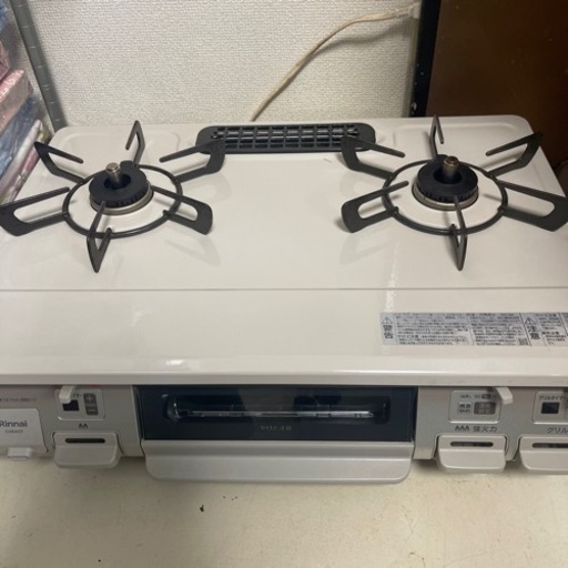 2022年　リンナイ　都市ガスコンロ   火力調節可