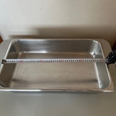 大きい鍋＆蓋付きバッドの画像
