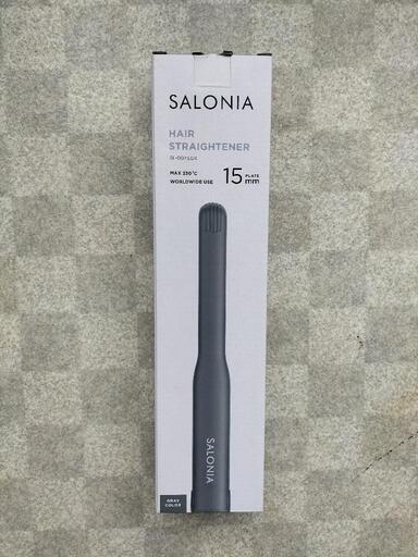 未使用 SALONIA ストレートアイロン