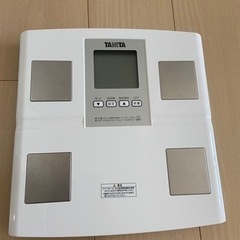 タニタ 体重 体組成計 ホワイト 日本製 BC-705N WH 自動認識機能付きの画像