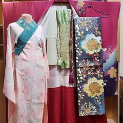 振り袖(12) 長襦袢、袋帯、小物セットの画像