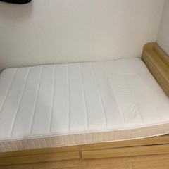 【お渡し確定しました】ベッド　セミダブル