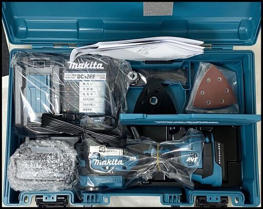 未使用 マキタ 18V 6.0Ah 充電式マルチツール TM52DRG (6Ah x 1個)