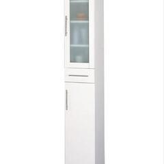 ほぼ新品【カトレア食器棚30-180】家具 収納家具 食器棚、キ...