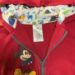 ディズニー　90cm　パーカ　　の画像