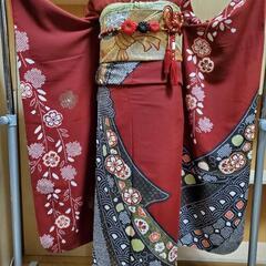 振り袖(16) 長襦袢、袋帯、小物セット