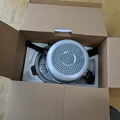 【新品】アルミ圧力鍋　IH対応　3Lの画像