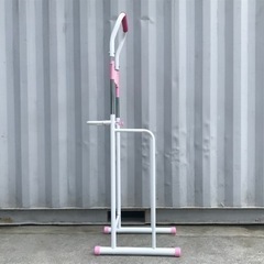 E323★大人～子供 ぶら下がり健康器 可愛い ピンク◇ストレッチ◇スクワット◇懸垂等の画像