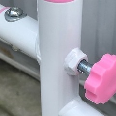 E323★大人～子供 ぶら下がり健康器 可愛い ピンク◇ストレッチ◇スクワット◇懸垂等の画像