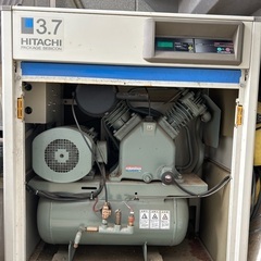 コンプレッサー　HITACHI PB-3.7MN6 日立　小型空気圧縮機の画像