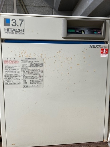 コンプレッサー　HITACHI PB-3.7MN6 日立　小型空気圧縮機