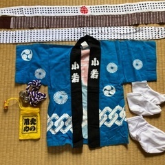 【新品未使用】お祭りはっぴセット&足袋の画像