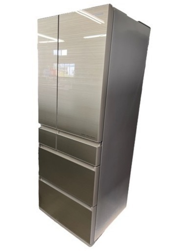 NO.1374【2020年製】Panasonic ノンフロン冷凍冷蔵庫 NR-F556HPX-N 550L 冷蔵399L冷凍151L 6ドア 動作確認済み 中古