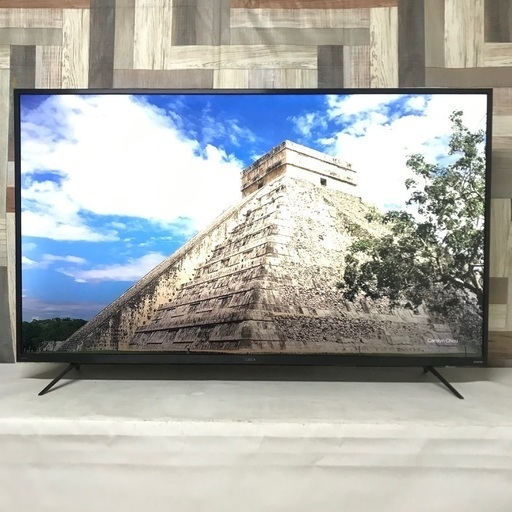 即日受渡❣️3年前購入55型4Kチューナー内蔵液晶TV41500円