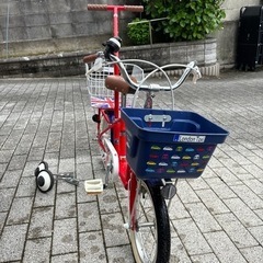 【お譲り先決まりました】中古自転車 キッズサイクル 子ども用自転車の画像