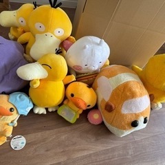 ぬいぐるみ　ポケモン　うさまる　モルカー　等
