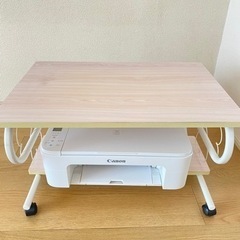 プリンター台　パソコン台　机　ワゴン　家具 