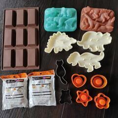 クッキー　チョコ　型枠　恐竜　トーマスの画像