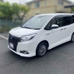 H28 エスクァイア ハイブリッド 純正大きめナビ 約9.6万キ...