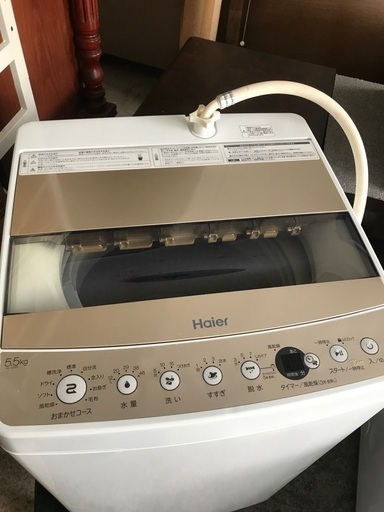 ハイアール 2020年 洗濯機 5.5kg