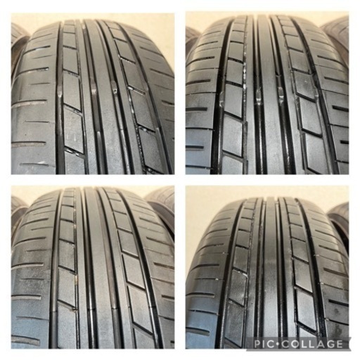 sold out! 年製　8-9分山/ヨコハマ　ECOS ES３１/１７５/６５R１５ ８４S/中古夏タイヤ/十勝手渡・配達可