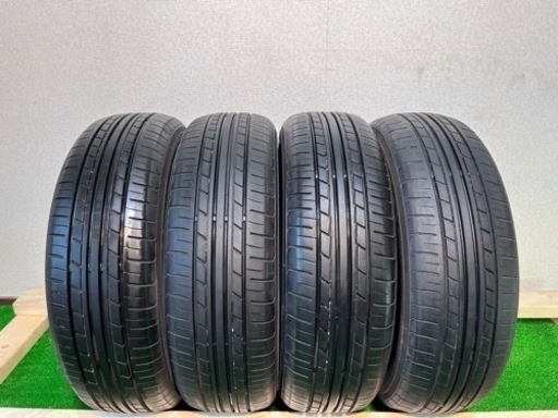 sold out! 年製　8-9分山/ヨコハマ　ECOS ES３１/１７５/６５R１５ ８４S/中古夏タイヤ/十勝手渡・配達可