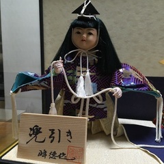 五月人形 兜引き 古代人形 7号 峰徳作 端午の節句 子供の日の画像